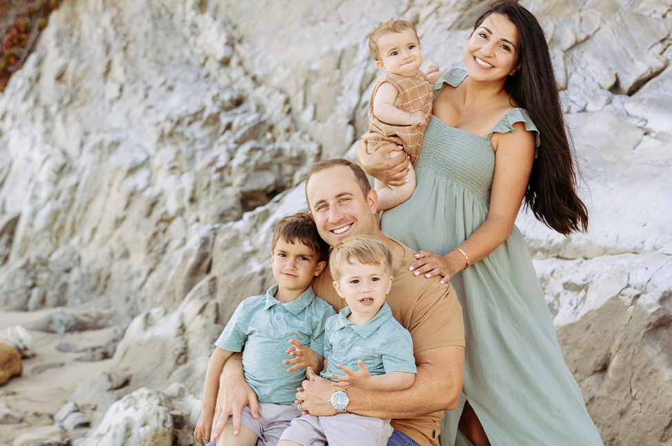 Dr. Kingsberg and family