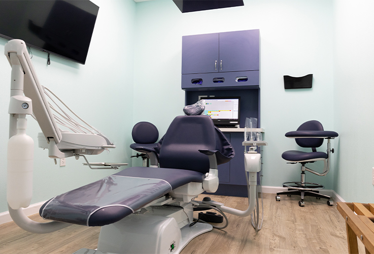 Dental reception desk