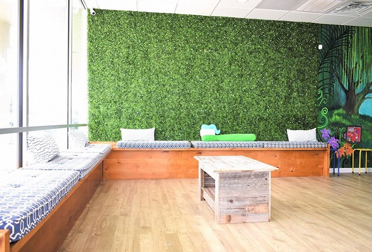Kid's waiting area